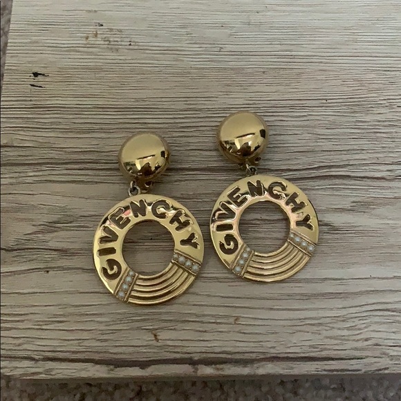 Givenchy Jewelry - Vintage Givenchy Clip on Earrings